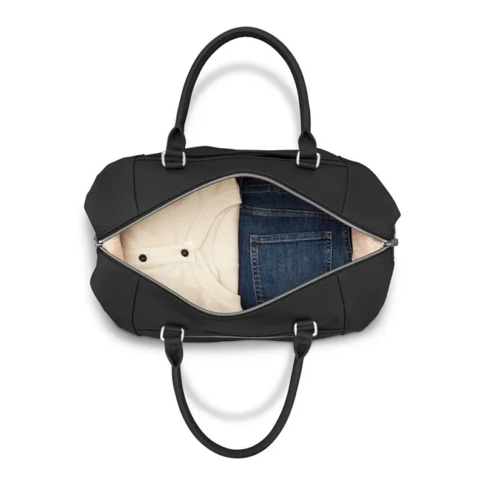 Klassischer Wochenendkoffer aus Leder