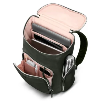 Mobile Solution 2 Deluxe-Rucksack aus Leder