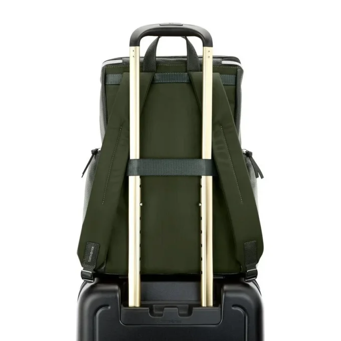 Mobile Solution 2 Deluxe-Rucksack aus Leder