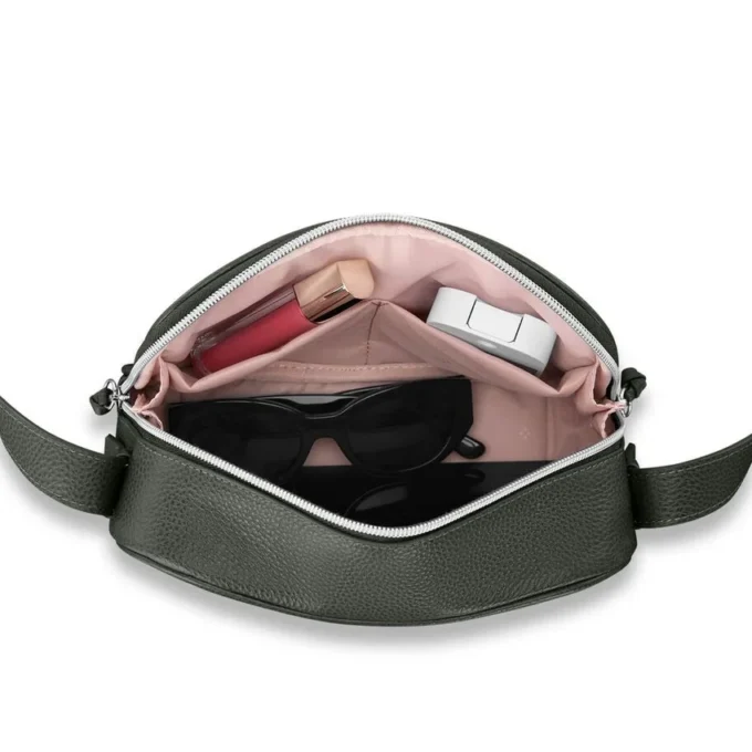 Mobile Solution 2 Leder-Umhängetasche