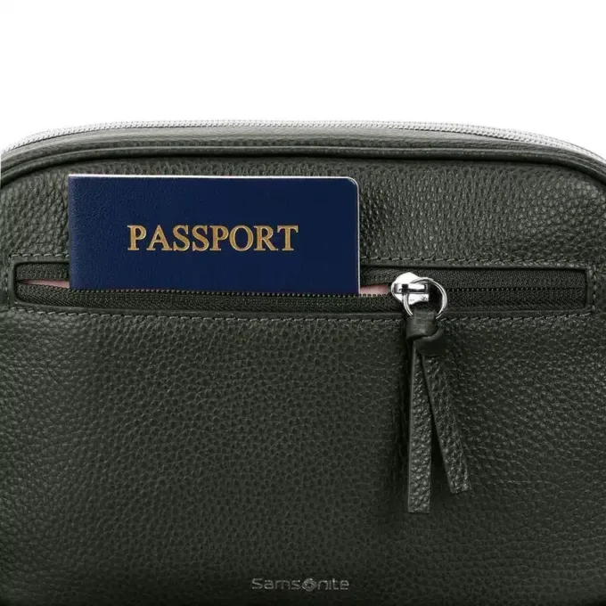 Mobile Solution 2 Leder-Umhängetasche